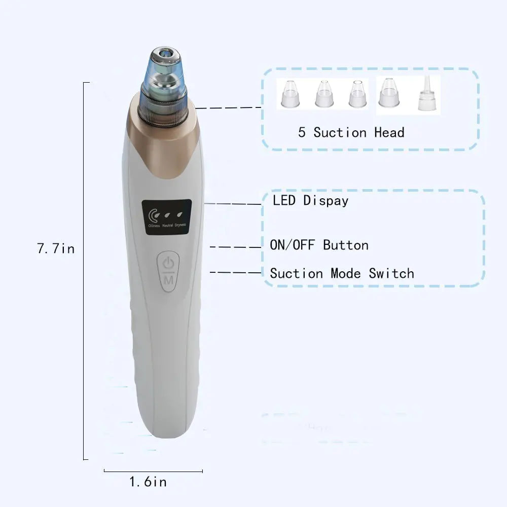 Appareil Facial Nettoyeur de Pores Électrique