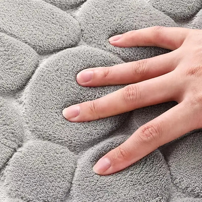 Ensemble de 3 Tapis de Salle de Bain Antidérapants