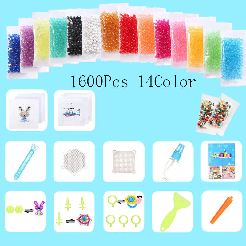 Kit de Loisirs Créatifs avec Perles d'Eau Magiques DIY