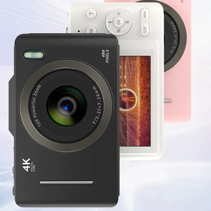 Appareil Photo Numérique 4K pour Étudiants