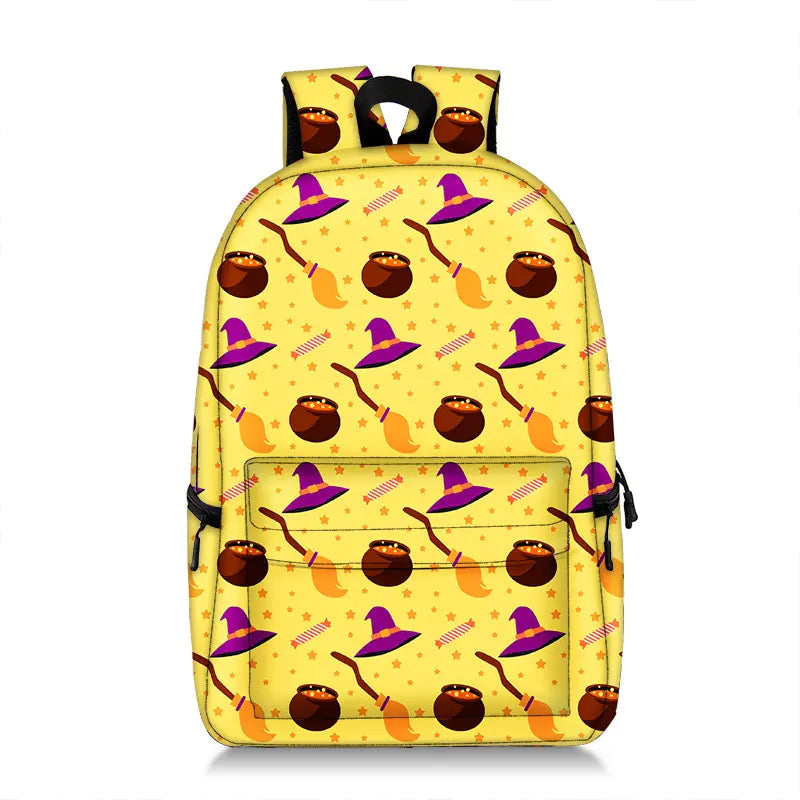 Sac à Dos Mode Créatif à Motif de Chats Mignons et Imprimé Intégral