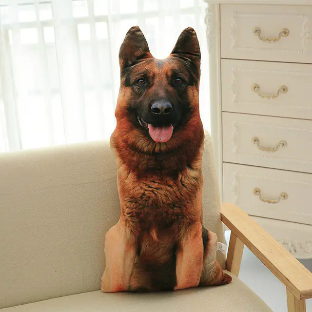 Coussin pour chien à simulation 3D