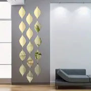 Autocollants miroir goutte d’eau