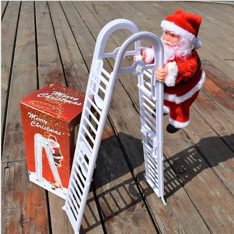 Jouet Père Noël Grimpeur