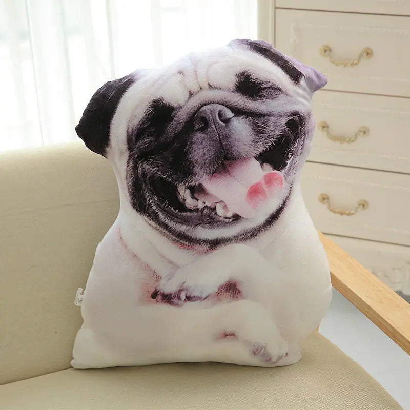 Coussin pour chien à simulation 3D