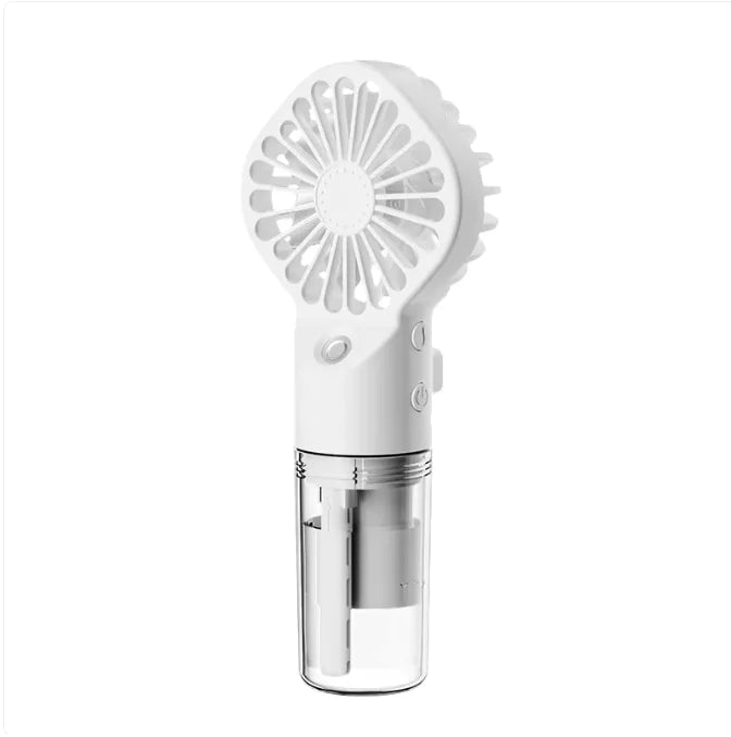 Portable Handheld Fan with Mist Spray