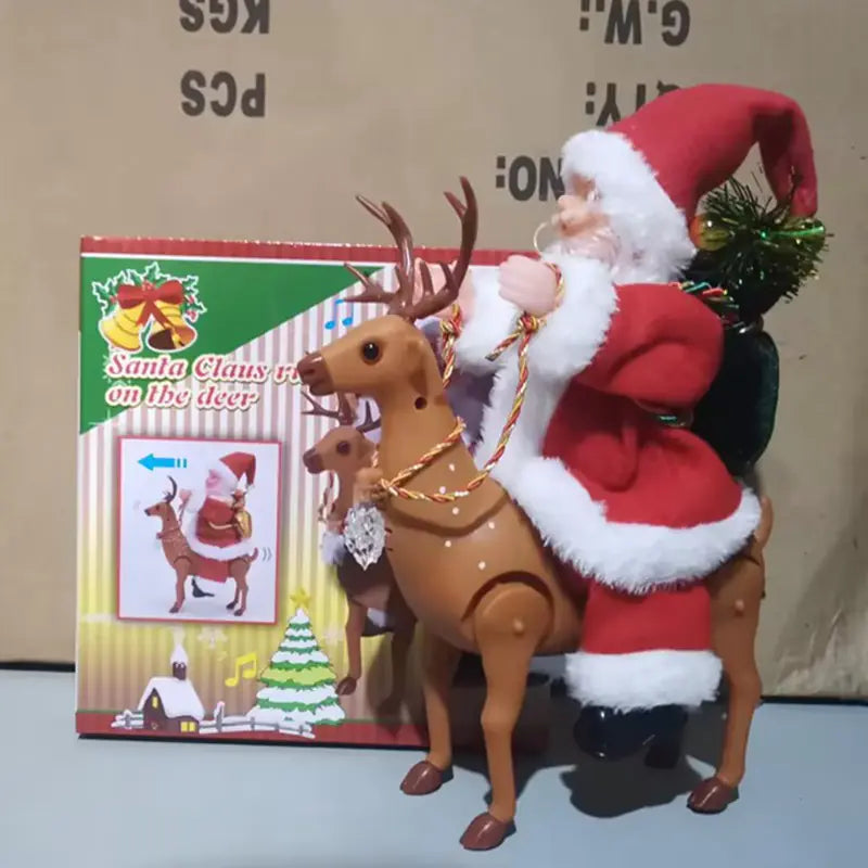 Jouet Père Noël Grimpeur