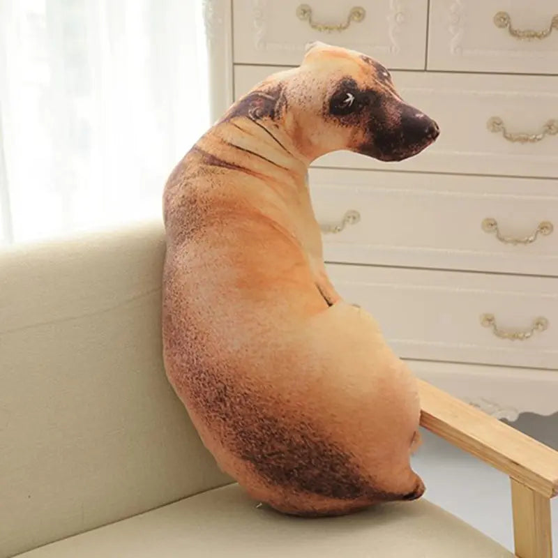Coussin pour chien à simulation 3D