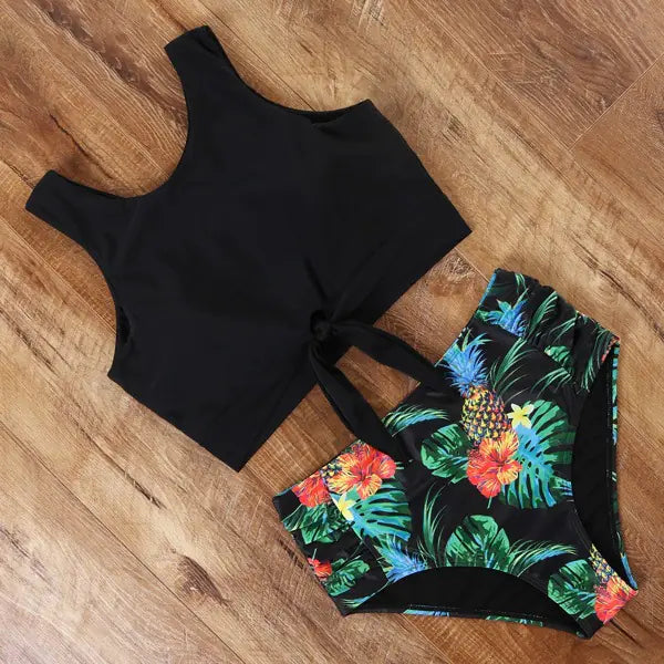Bikini Taille Haute Floral pour Femme 2020
