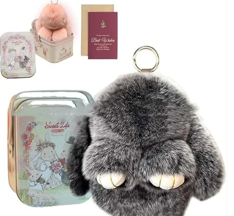 Peluche Lapin de Noël