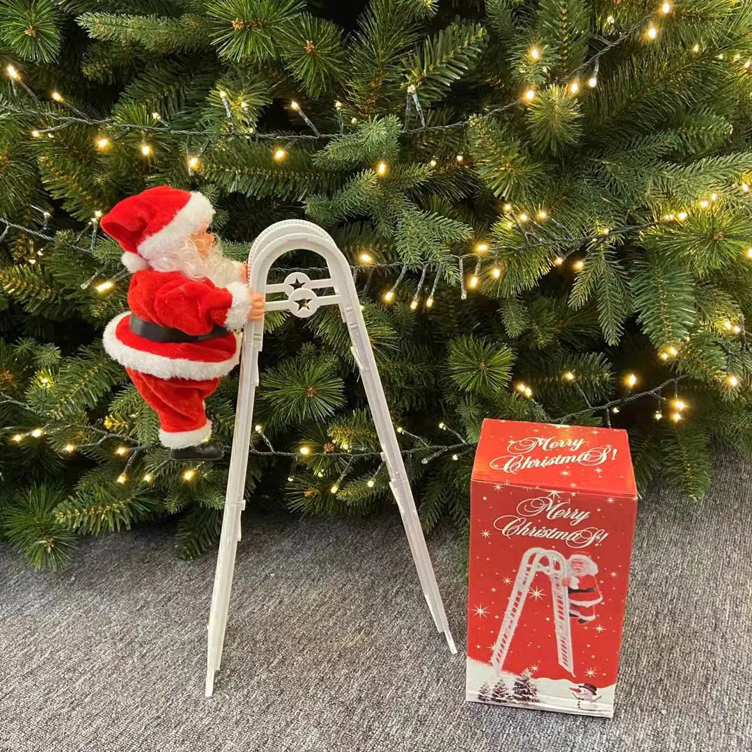 Jouet Père Noël Grimpeur