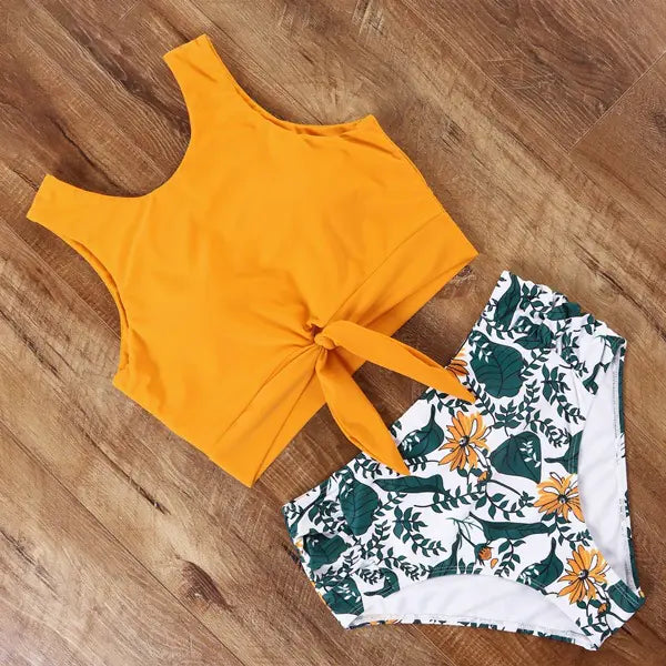 Bikini Taille Haute Floral pour Femme 2020