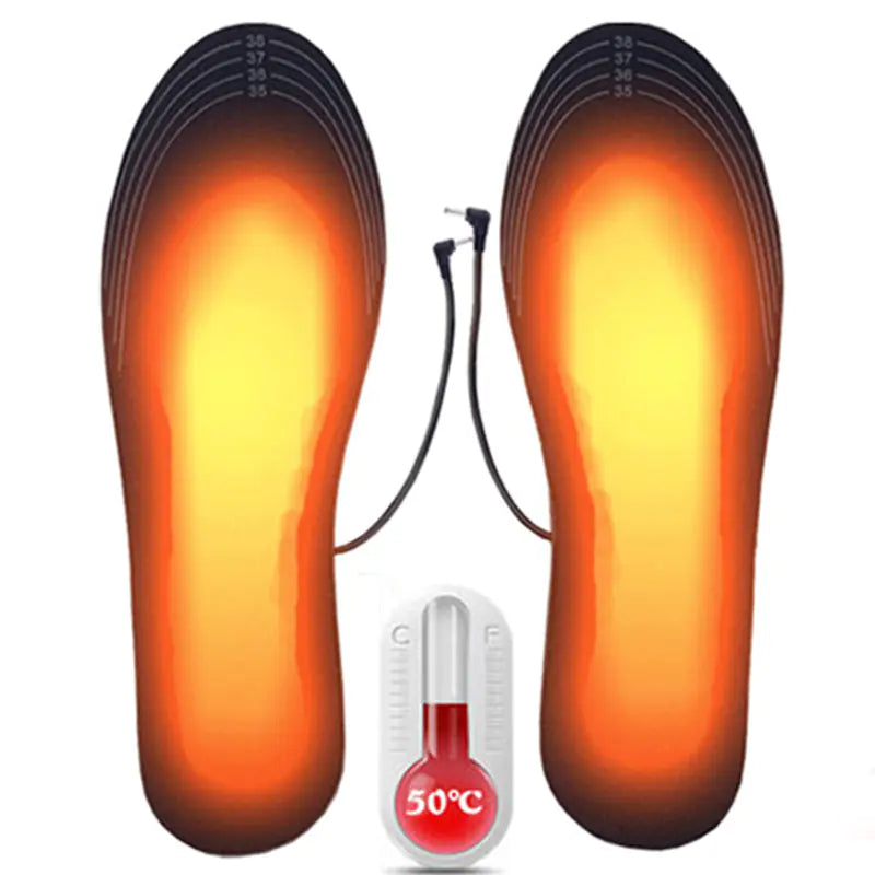 USB electric heated insoles