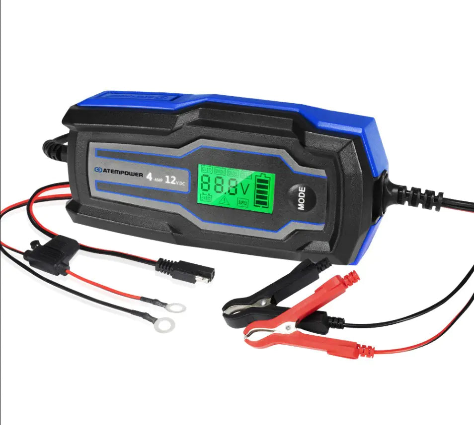 Chargeur de Batterie Multifonctionnel pour Voiture et Moto