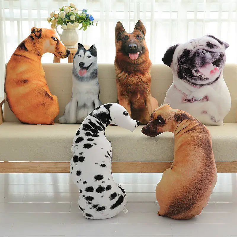 Coussin pour chien à simulation 3D