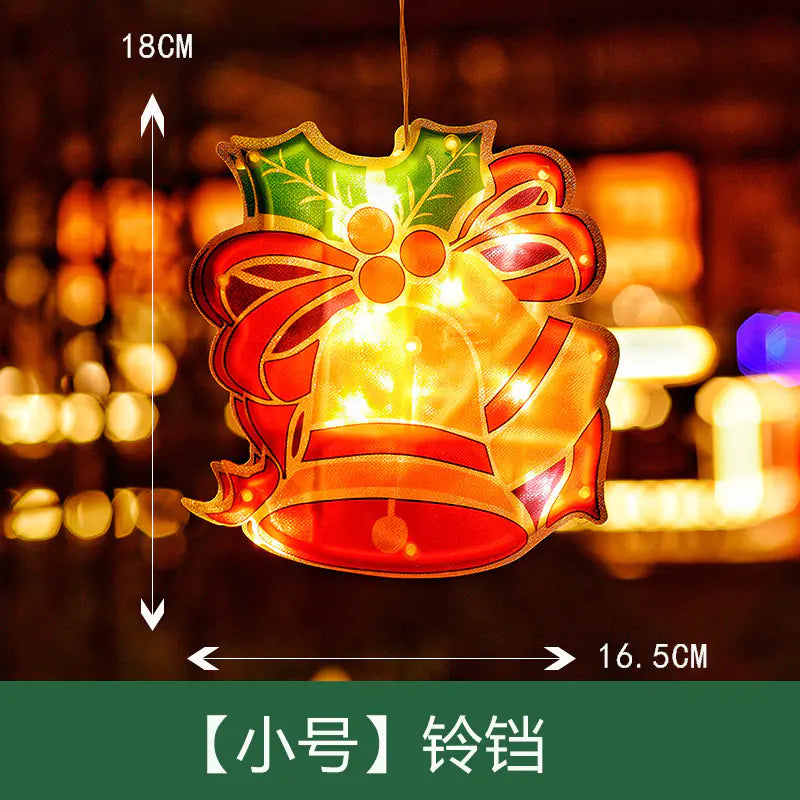 Lumières de Noël à Ventouse LED
