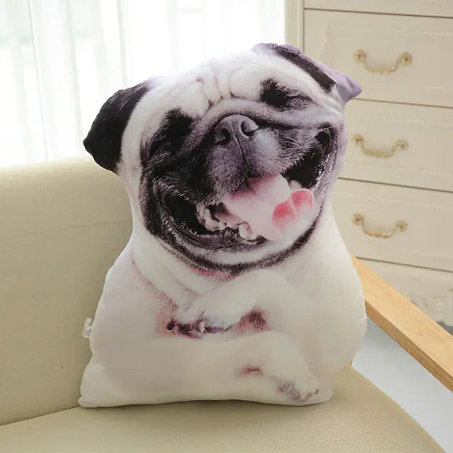 Coussin pour chien à simulation 3D