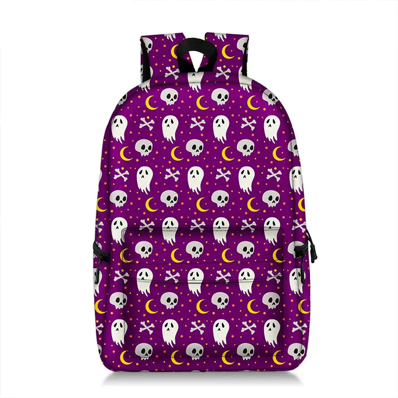 Sac à Dos Mode Créatif à Motif de Chats Mignons et Imprimé Intégral