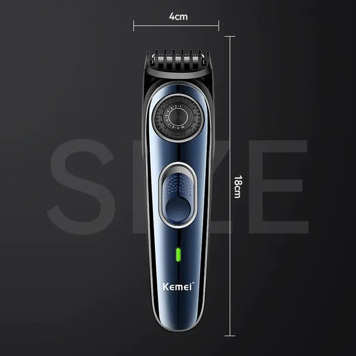 Adjustable Hair Clipper with Ten Speeds and USB