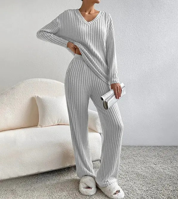 Ensemble deux pièces tricoté