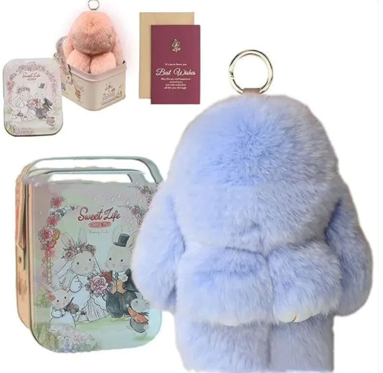 Peluche Lapin de Noël