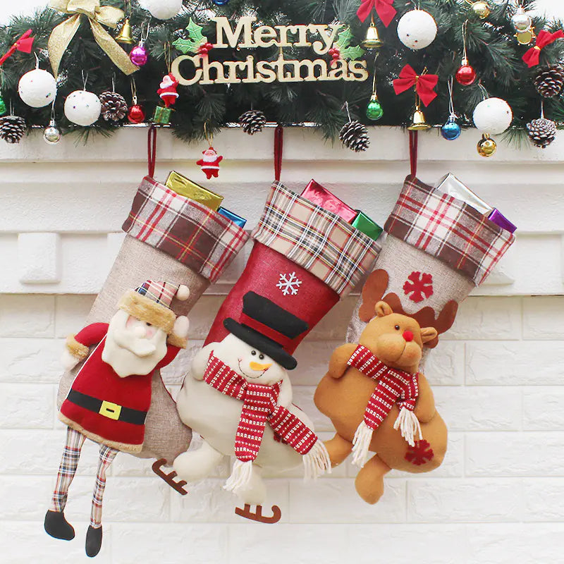 Sac-cadeau Chaussette de Noël