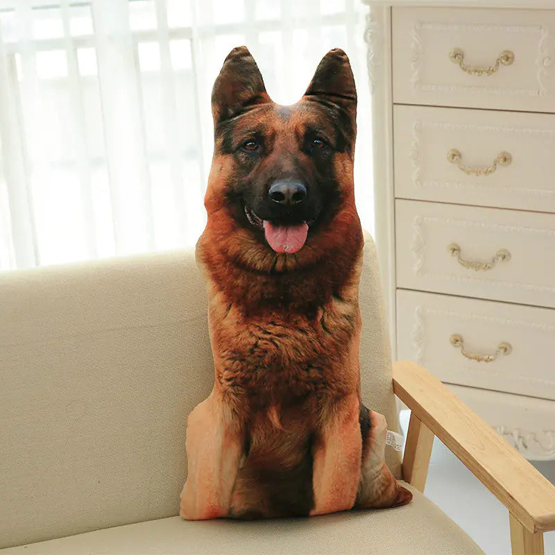 Coussin pour chien à simulation 3D