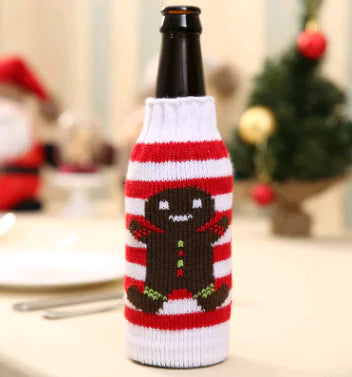 Couvertures de Bouteille de Vin pour Noël