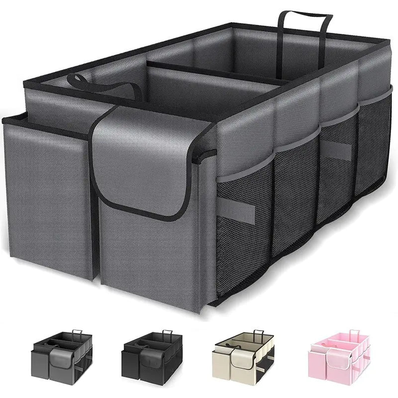 Boîte de Rangement Pliable de Grande Capacité pour Coffre de Voiture