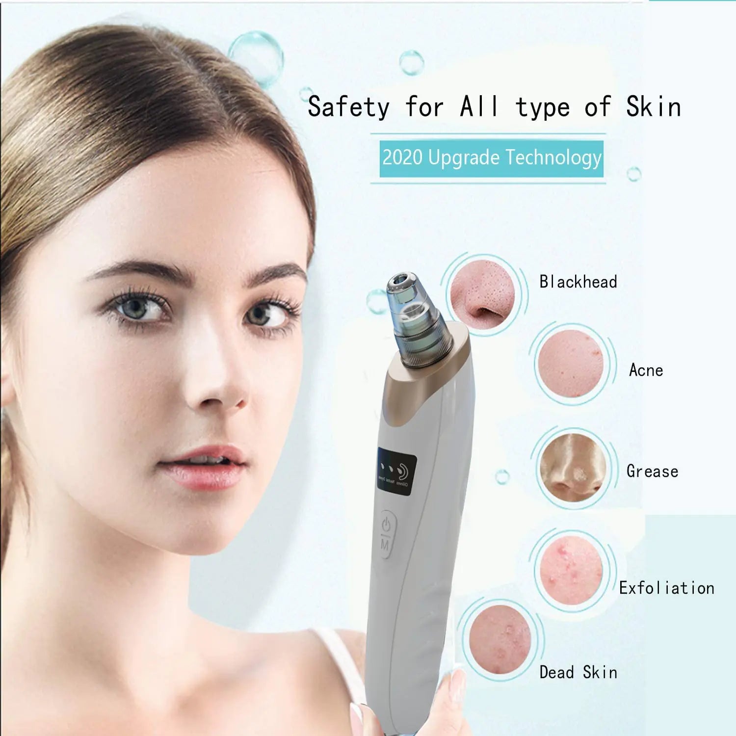 Appareil Facial Nettoyeur de Pores Électrique
