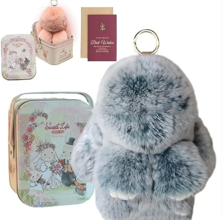 Peluche Lapin de Noël