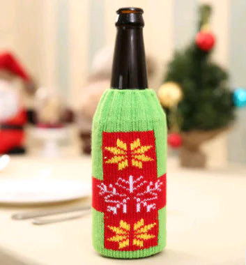Couvertures de Bouteille de Vin pour Noël