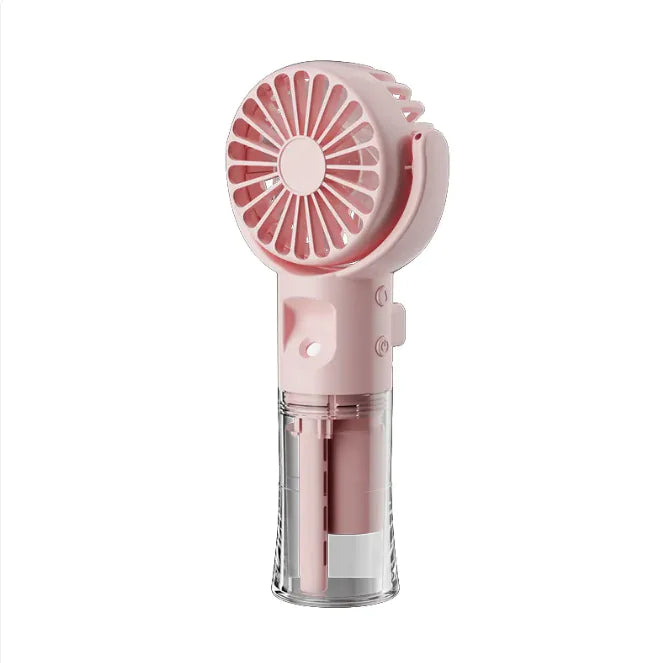 Portable Handheld Fan with Mist Spray