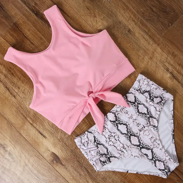 Bikini Taille Haute Floral pour Femme 2020