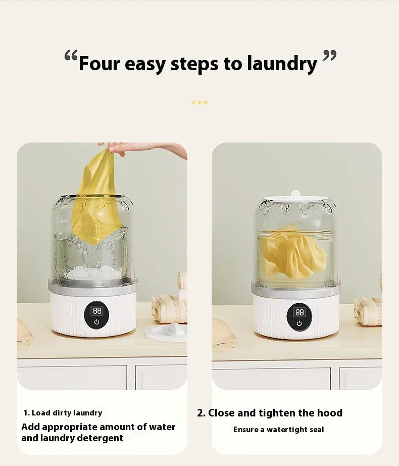 Cordless Portable Washing Machine