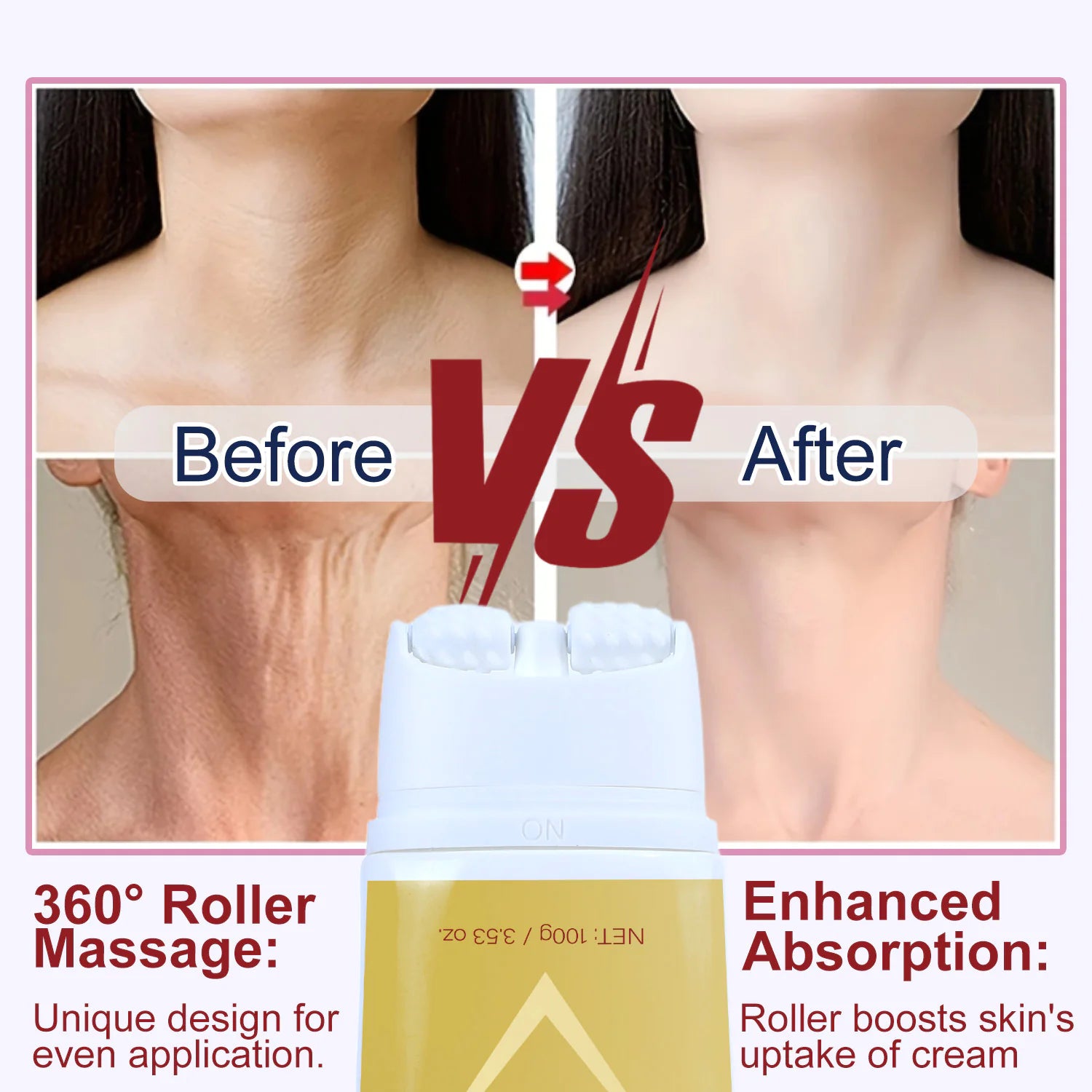 Crème Raffermissante pour le Cou en Applicateur