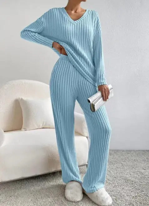 Ensemble deux pièces tricoté