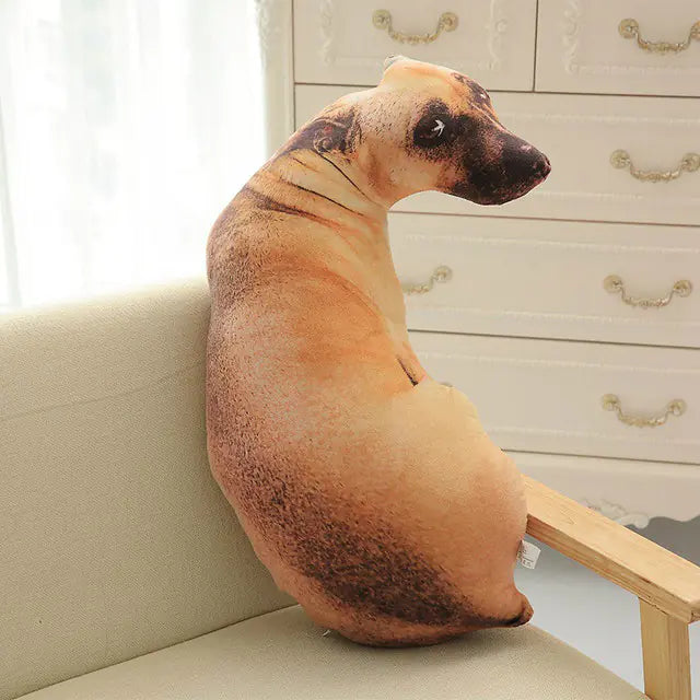 Coussin pour chien à simulation 3D