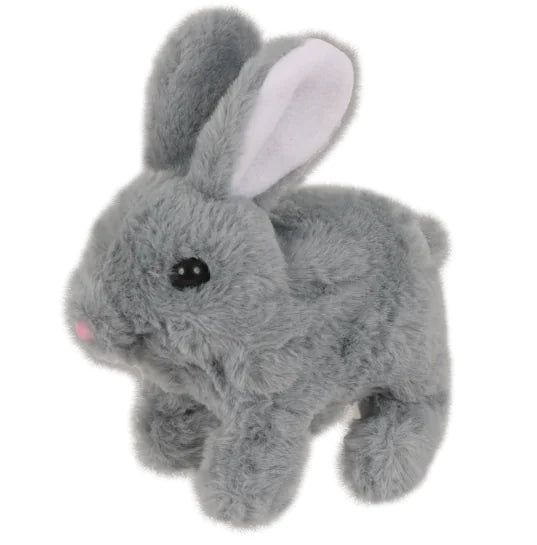Peluche lapin réaliste électrique